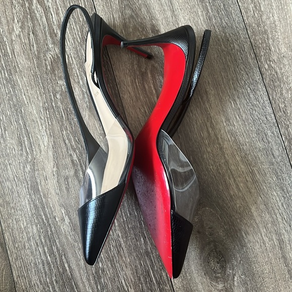Christian Louboutin OptiSexy 70 Calf Zarli/PVC - Picture 9 of 13